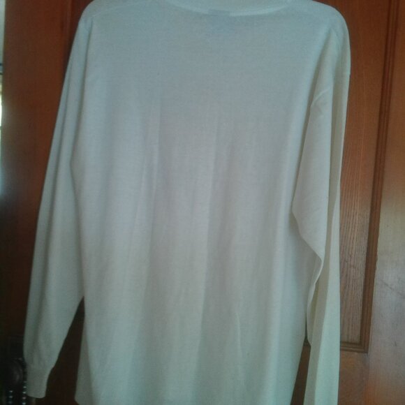 Screen Stars Best L The Wave 107.3 Long Sleeve White - Picture 5 of 8